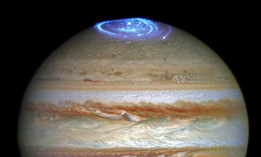 Jupiter’s incredible auroras.